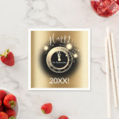 Personalisiertes Silvesterbuch Napkins Serviette (Beispiel)