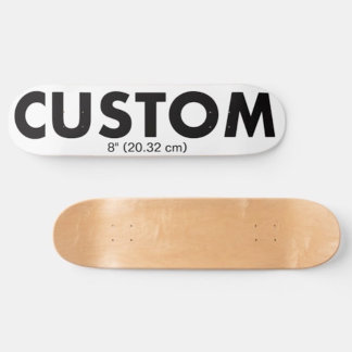 Personalisiertes Skateboard Deck 8" (20,32 cm)