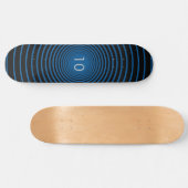 Personalisiertes Skateboard für Ihr Design Geburts (Horizontal)