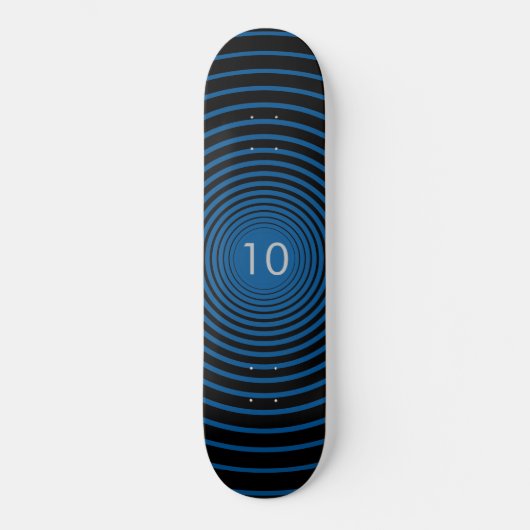 Personalisiertes Skateboard für Ihr Design Geburts (Vorderseite)