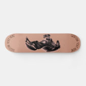 Personalisiertes Skateboard mit Pferd (Horizontal)