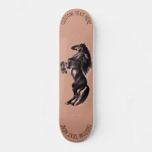Personalisiertes Skateboard mit Pferd