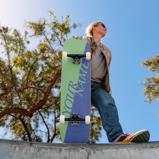 Personalisiertes Skateboard - Name hinzufügen (Außen 1)