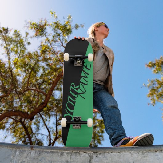 Personalisiertes Skateboard - Name hinzufügen (Außen 1)