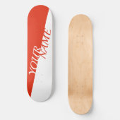 Personalisiertes Skateboard - Name hinzufügen (Vorderseite)