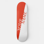 Personalisiertes Skateboard - Name hinzufügen (Vorderseite)