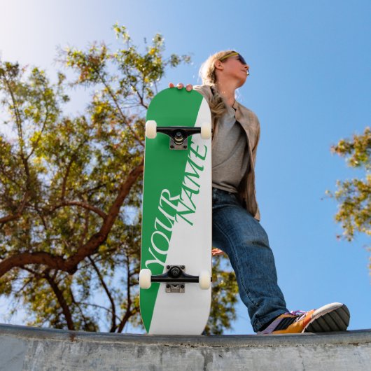 Personalisiertes Skateboard - Name hinzufügen (Außen 1)