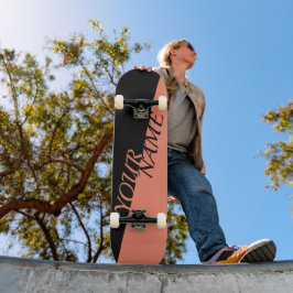 Personalisiertes Skateboard - Name hinzufügen