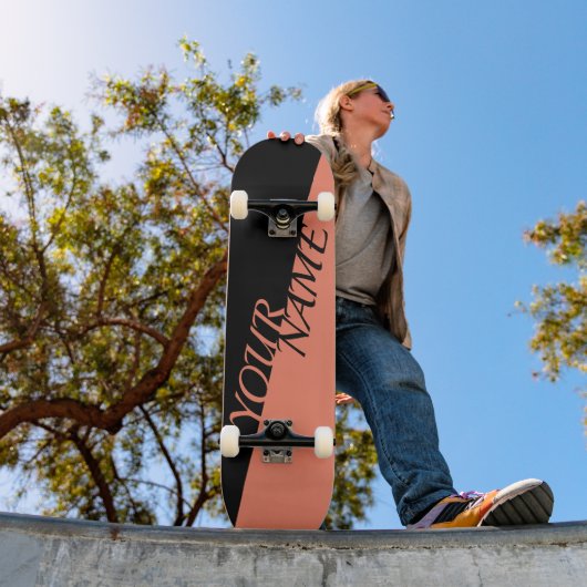 Personalisiertes Skateboard - Name hinzufügen (Außen 1)