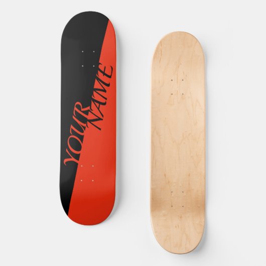 Personalisiertes Skateboard - Name hinzufügen (Vorderseite)