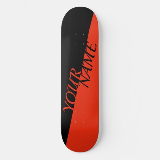 Personalisiertes Skateboard - Name hinzufügen (Vorderseite)