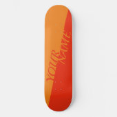 Personalisiertes Skateboard - Name hinzufügen (Vorderseite)