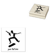 Personalisiertes Skateboard Vintag Gummistempel (Stempel)