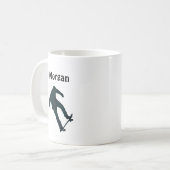 Personalisiertes Skateboarder Kaffeetasse (Vorderseite Links)