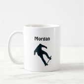Personalisiertes Skateboarder Kaffeetasse (Links)
