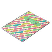 Personalisiertes Skateboardmuster Notizblock (Linke Seite)