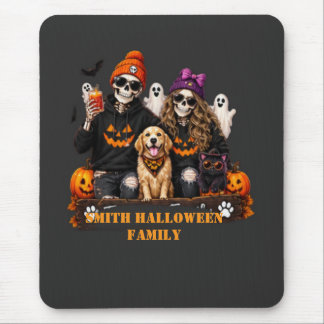 Personalisiertes Skelett Halloween Bleib Gruselig Mousepad