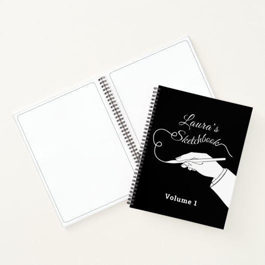 Personalisiertes Sketch Notizblock (Innenseite)