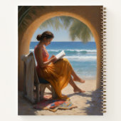 Personalisiertes Sketch Travel Notebook Journal-Ta Notizblock (Rückseite)