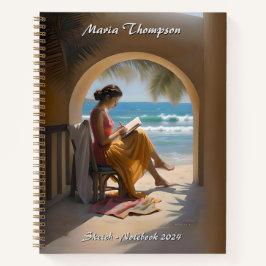 Personalisiertes Sketch Travel Notebook Journal-Ta Notizblock