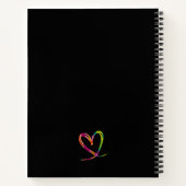 Personalisiertes Sketchbook & Doodles Notizblock (Rückseite)