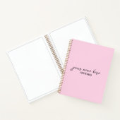 Personalisiertes Sketchbook Journal Notizblock (Innenseite)