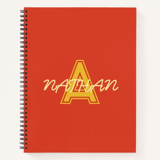 Personalisiertes Sketchbook Notizblock (Vorderseite)