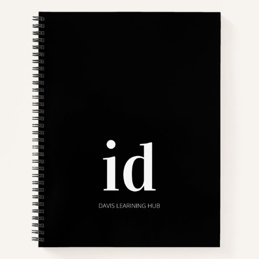 Personalisiertes Sketchbook Notizblock (Vorderseite)