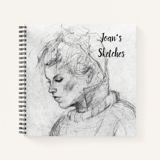 Personalisiertes Sketchbook SpiralNotebook Notizblock (Vorderseite)
