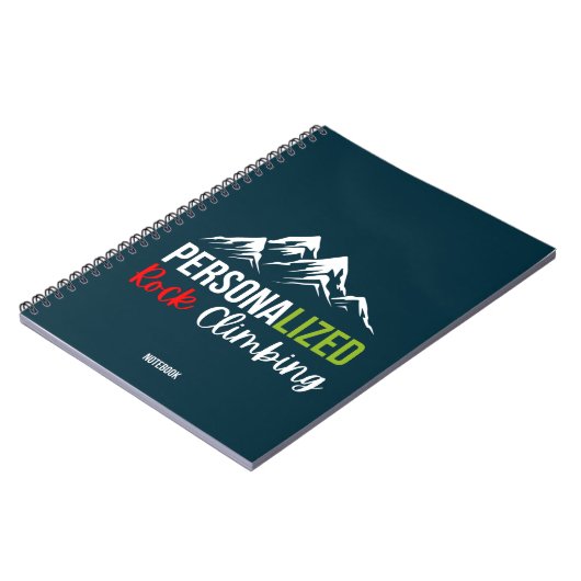 Personalisiertes SkiNotebook Notizblock (Linke Seite)