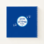 Personalisiertes Skizzenbuch der Fischzucht Notizblock (Rückseite)