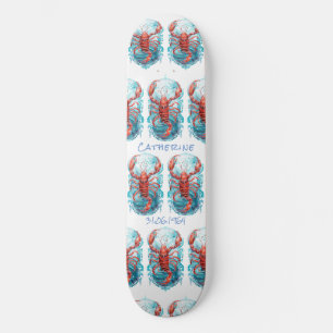 Personalisiertes Skorpio Skorpion Astrologie Skate Skateboard