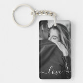 Personalisiertes Skript für benutzerdefiniertes Fo Schlüsselanhänger (Vorderseite)