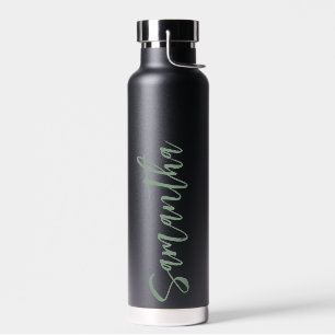 Personalisiertes Skript für den Party Name Grün Trinkflasche