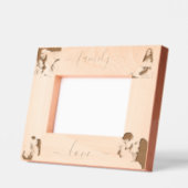 Personalisiertes Skript mit 4 Fotos Geätzte Rahmen (Links)