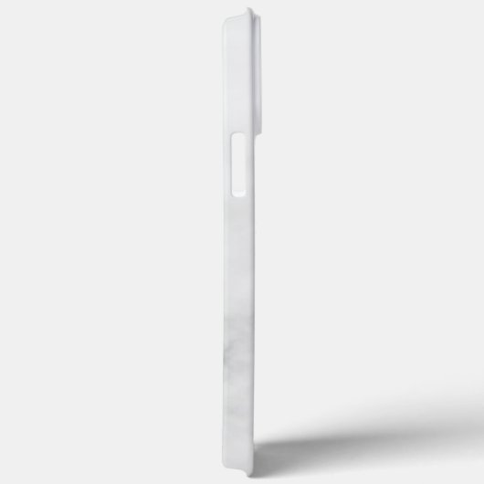 Personalisiertes Skriptmonogramm und Name aus weiß Case-Mate iPhone Hülle (Rückseite / Rechts)