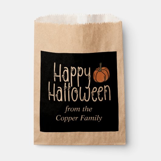 Personalisiertes Skull Geschenktütchen (Vorderseite)