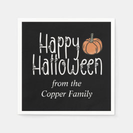 Personalisiertes Skull Serviette