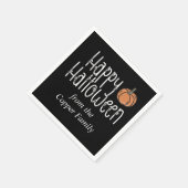 Personalisiertes Skull Serviette (Ecke)