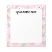 Personalisiertes Slopad Notepad Notizblock (Vorderseite)