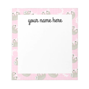 Personalisiertes SlotNotepad Notizblock
