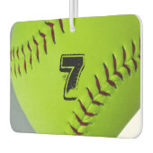 Personalisiertes Softball-Lufterfrischer Autolufterfrischer (Links)