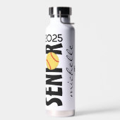 Personalisiertes Softball Senior Abschluss Trinkflasche (Links)