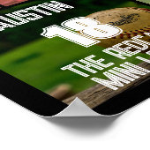 Personalisiertes Software-Collage Name Team # Poster (Ecke)