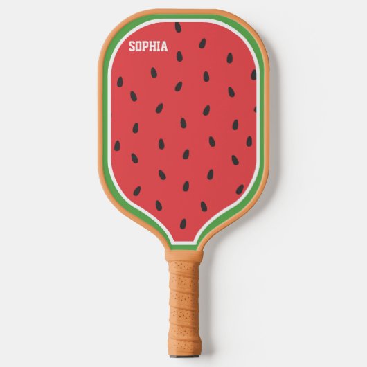 Personalisiertes Sommerbecken Pickleball Schläger (Vorderseite)