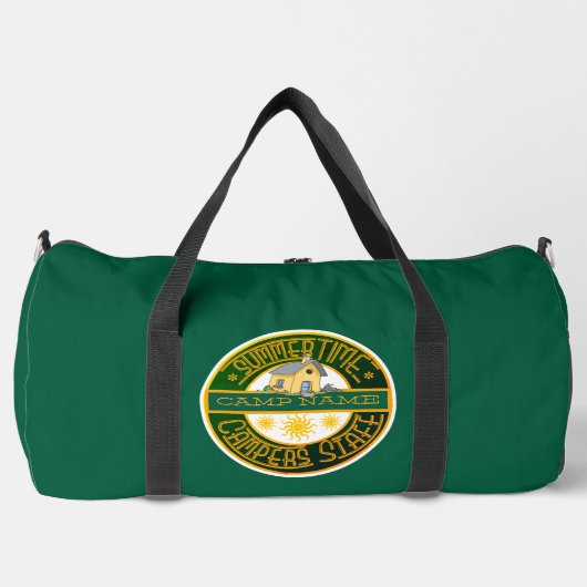 Personalisiertes Sommercamp Duffle Bag (Vorderseite)