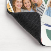 Personalisiertes Sommerfarbenfrohes Erdbeermuster Mousepad (Ecke)