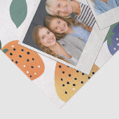 Personalisiertes Sommerfarbenfrohes Erdbeermuster Seidenpapier (Ausschnitt)