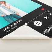 Personalisiertes Song-Code-Scannermusikpaar Sherpadecke (3/4)