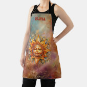 Personalisiertes Sonnenschaubild Schürze (InSitu)